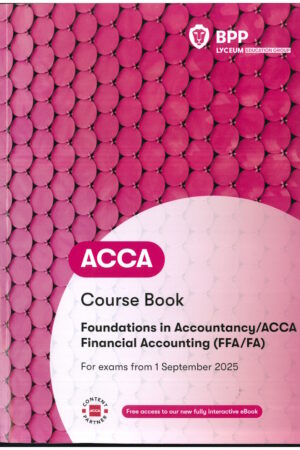 ACCA BPP Financial Accounting Workbook [F3]