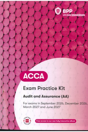 ACCA BPP Audit and Assurance [F8]