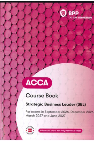 ACCA Strategic Business Reporting [SBR]