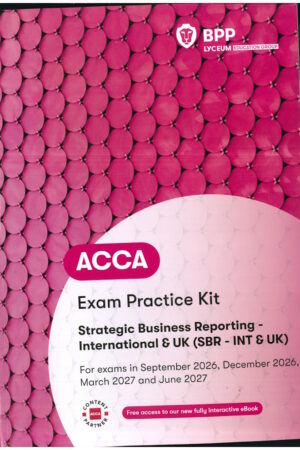 ACCA Strategic Business Reporting [SBR]