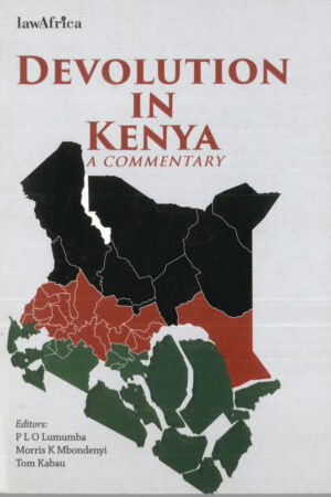 Devolution in kenya A commentary